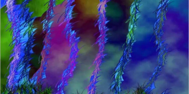 عنوان اللوحة: الجذور القياس: 50x70cm