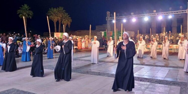 انطلاق مهرجان التحطيب بالأقصر