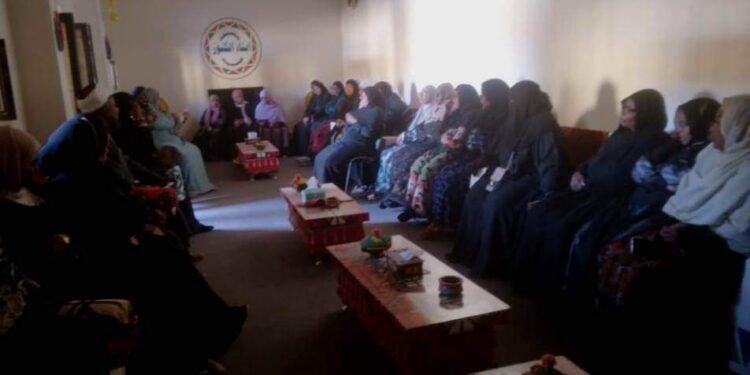 المجلس القومي للمرأة ينظم عدد12 من جلسات الدوار بقري أسوان