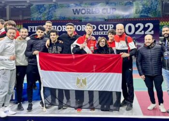 شباب سيف المبارزة يحققون ذهبية كأس العالم فى أوزبكستان