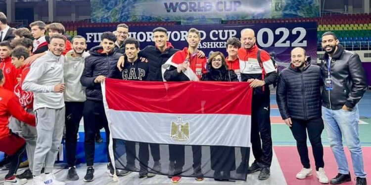 شباب سيف المبارزة يحققون ذهبية كأس العالم فى أوزبكستان