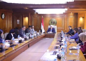 وزير التعليم العالى يبحث سبل التعاون المشترك مع فريق التعليم العالى للبنك الدولى ومنظمة العمل الدولية