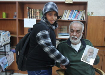 تكريم مدير مدرسة خالد بن الوليد الأعدادية للبنين