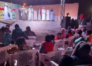 إنشاد دينى ومسرح عرائس بقرية الجعافرة في أسوان