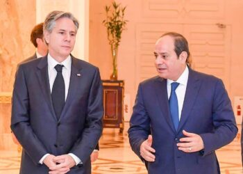 الرئيس السيسي يستقبل وزير خارجية أمريكا…