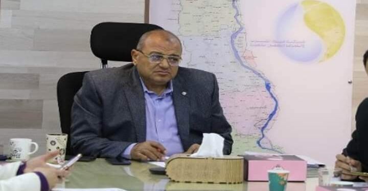 رئيس مياه المنيا يجتمع لمناقشة لمواجهة الازمات والطوارئ.