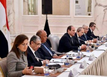 الرئيس السيسي يجتمع برجال الأعمال في أذربيجان