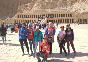 الشباب والرياضة بالأقصر تستقبل الفوج الأول  للرحلات الشتوية للنشء