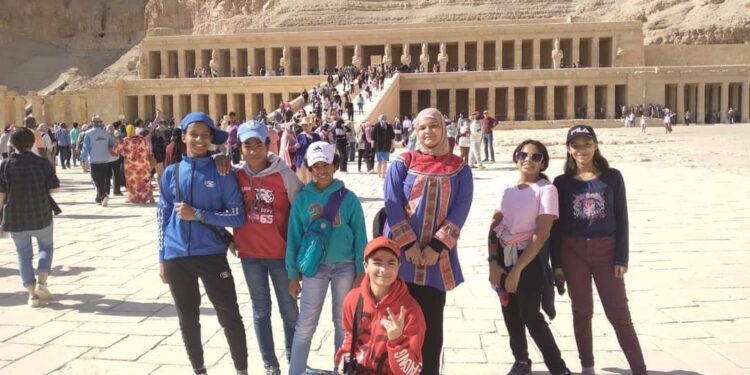 الشباب والرياضة بالأقصر تستقبل الفوج الأول  للرحلات الشتوية للنشء