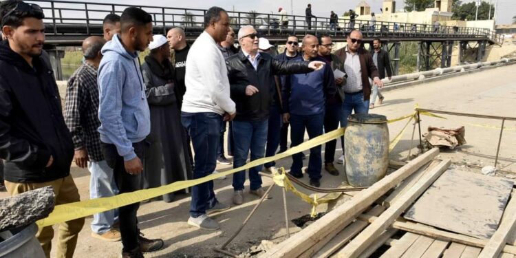 محافظ الأقصر يتفقد عددا من المشروعات التنموية في مدن الطود وارمنت