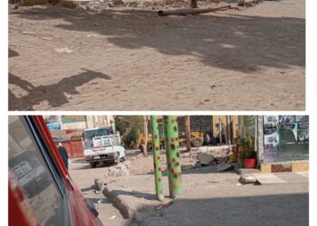 الحملة الميكانيكية بالوحدة المحلية بارمنت تتخصص في ترهيب المواطن والسبب .!!!!!!!!!!