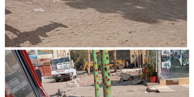 الحملة الميكانيكية بالوحدة المحلية بارمنت تتخصص في ترهيب المواطن والسبب .!!!!!!!!!!