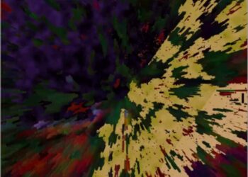 لوحة بعنوان : صراع التناقضات  القياس:70×50