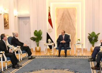 الرئيس السيسي يستقبل ويليام بيرنز، مدير وكالة الاستخبارات المركزية الأمريكية