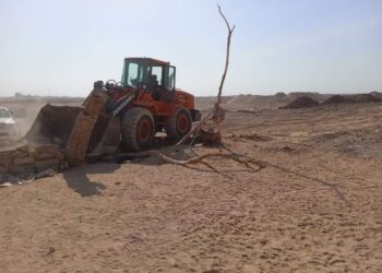 الأقصر تنفذ أعمال إزالة تعدى على أراضى أملاك الدولة على مساحة ٢٠ فدان