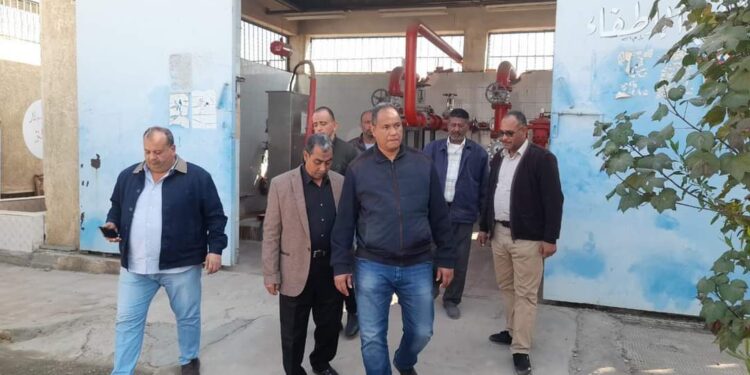 رئيس مدينة الطود يتفقد مصنع تعبئه البوتاجاز والشركة المصرية للسلع الغذائية