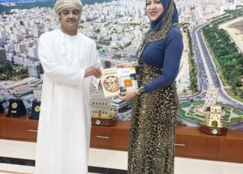 رحمة البحيري سفيرة السلام و النوايا الحسنة تكرم في عمان