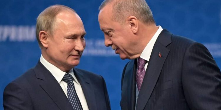 بوتين وأردوغان يناقشان تطبيع العلاقات التركية السورية
