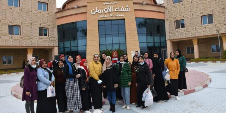 مبادرة” شباب السعادة” تدعم الأطفال مرضي السرطان فى أورام الاقصر