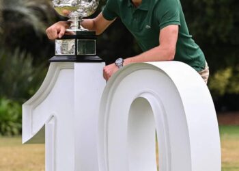 للمرة العاشرة  شوارع ملبورن تتزين إحتفالاً بفوز دجوكوفيتش