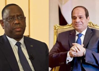السيسي يتلقى إتصالاً هاتفياً من ماكي سال رئيس جمهورية السنغال