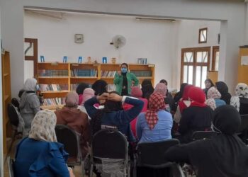 مصر التاريخ دير سانت كاترين” بمكتبة الرئيسيه بقنا