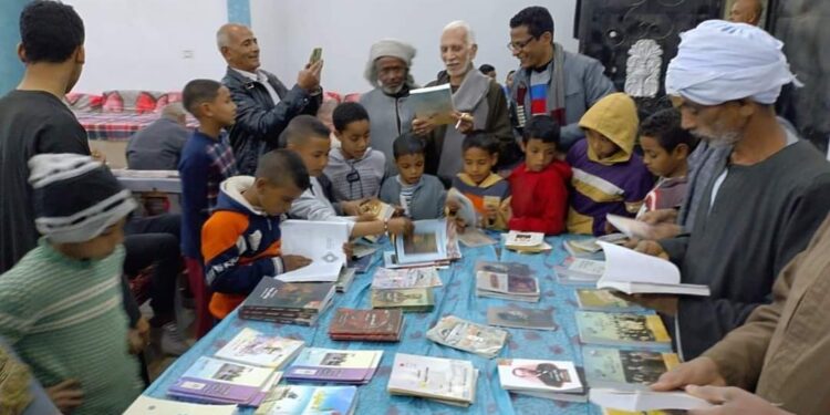 ثقافة بلا جدران قافلة ثقافية تجول قرى ونجوع مدينة الطود بالأقصر