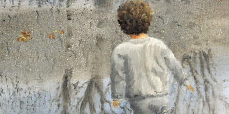 على رصيف البيت القديم …