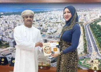 رحمة البحيري سفيرة السلام و النوايا الحسنة تكرم في عمان