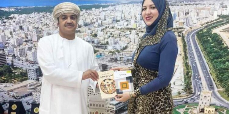 رحمة البحيري سفيرة السلام و النوايا الحسنة تكرم في عمان