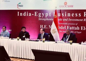 الرئيس السيسي  يجتمع بكبرى الشركات الهندية..