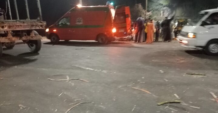 اصابة شخصين يستقلان تروسبكل في حادث سير بأرمنت .