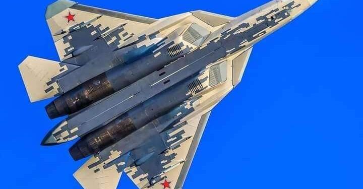 خشها الجميع .. روسيا بدأت باستخدام “أقوى” طائرتها “سو 57” في أوكرانيا