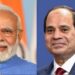 رئيس وزراء الهند “مودي” ينشر على حسابه فى تويتر ترحيب خاص بالرئيس عبد الفتاح السيسي.