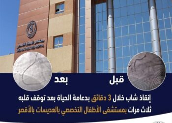 فريق طبى بمستشفى العديسات بالأقصر ينقذ حياة شاب بعد توقف قلبه ثلاث مرات