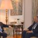 وزير الخارجية المصري يستقبل رئيس مجلس المستشارين المغربي