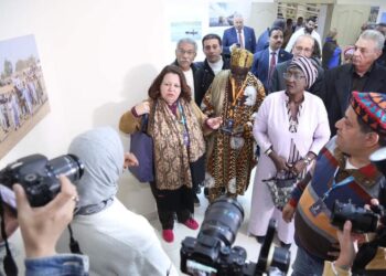 افتتاح معرض إسنا كبسولة زمنية حية” ضمن فعاليات مهرجان الاقصر للسينما الأفريقية