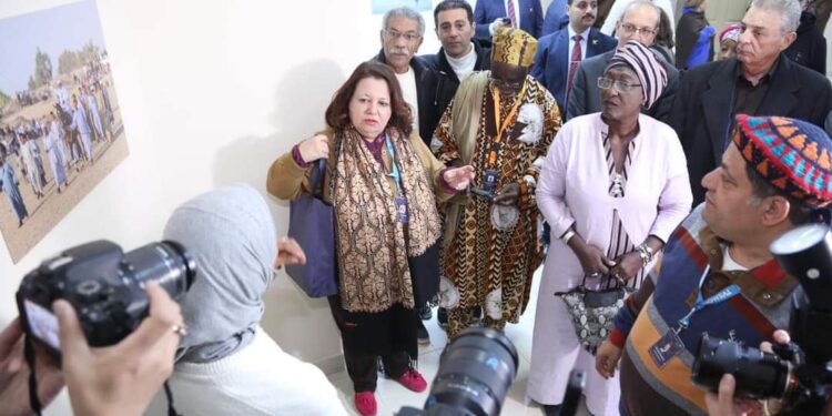 افتتاح معرض إسنا كبسولة زمنية حية” ضمن فعاليات مهرجان الاقصر للسينما الأفريقية