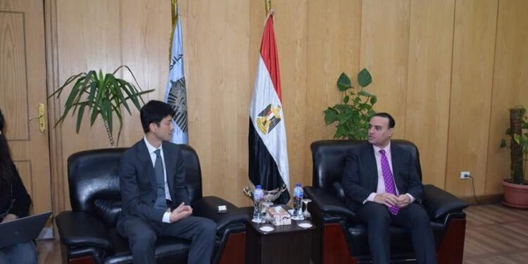نائب محافظ الأقصر يستقبل رئيس القسم الاقتصادي بسفارة اليابان