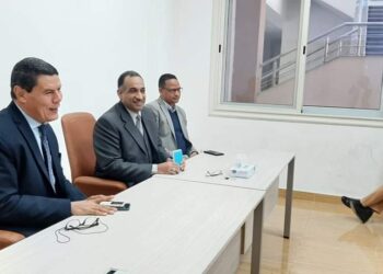 رئيس جامعة طيبة التكنولوجية يجتمع بأعضاء هيئة التدريس