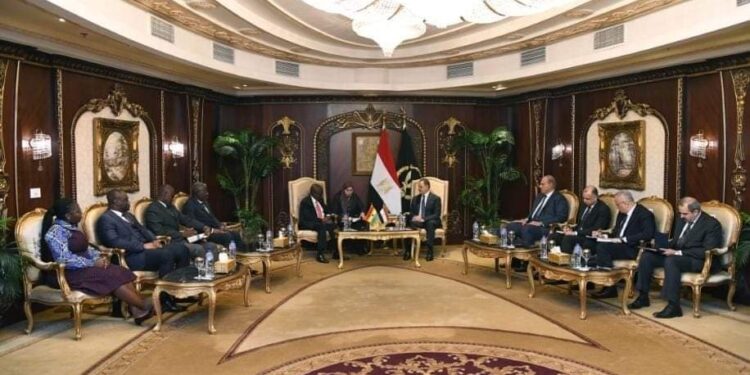 وزير الداخلية يستقبل وزير الأمن القومى لجمهورية غانا
