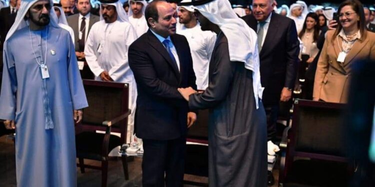 صور ….. مشاركة الرئيس السيس في القمة العالمية للحكومات بدبي