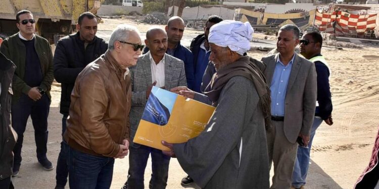محافظة الأقصر تتابع المشروعات التنموية الجارى تنفيذها بمدينة القرنه
