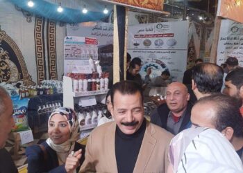 بالصور :           إفتتاح معرض أهلا رمضان بمدينة مطوبس.