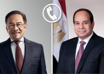 لقاء مرئي بين الرئيس السيسي ورئيس وزراء ماليزيا