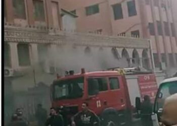 النيابة تصرح بدفن  3  أشخاص لقوا مصرعهم اثر حريق بمستشفى خيري بالمطرية