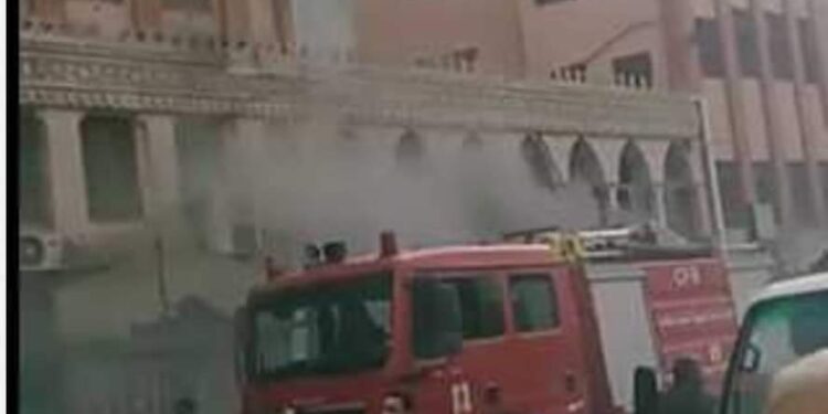 النيابة تصرح بدفن  3  أشخاص لقوا مصرعهم اثر حريق بمستشفى خيري بالمطرية