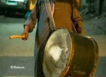 المسحراتى … للشاعر  أحمد طة ..