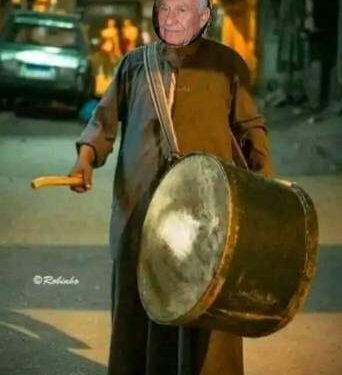 المسحراتى … للشاعر أحمد طة ..