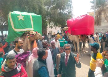 قصور الثقافة توثق جولة المحمل في إحتفالات أهالي القصير